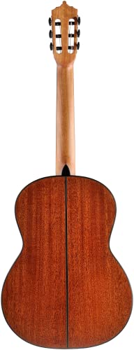 ARTESANO Guitarra de concierto Nuevo Verde, maciza, funda blanda