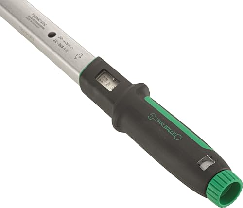 STAHLWILLE 750NR/400 | Llave dinamométrica 80-400 N·m con carraca de 3/4 pulgadas | con certificado | Fabricado en Alemania