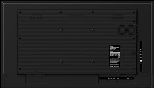 iiyama Prolite LH4375UHS-B1AG Pantalla Digital IPS LED 4K UHD HDMI DP in/out USB2.0 RS-232c RJ45 Reproductor Multimedia Android OS WiFi SDM-S Micro-SD 24/7 Negro 108cm 42,5"