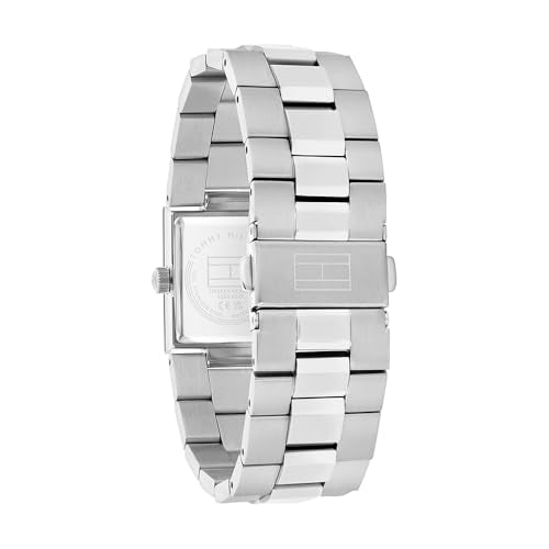 Tommy Hilfiger Reloj De Movimiento De Cuarzo De Dos Manecillas para Mujer con Correa de Acero Inoxidable Plateada - 1782797