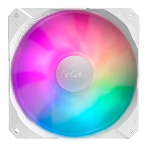 ASUS ROG Strix LC 240 ARGB - Cooler CPU Todo en uno con Aura Sync, Soporte Intel LGA 1700/1200/1150/1151/1152/1155/1156/2011/2011-3/2066 y AMD AM4/TR4, Dos Ventiladores RGB direccionables ROG 120 mm