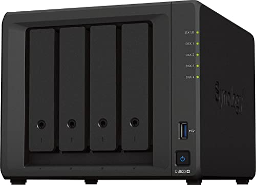 Almacenamiento en Red NAS Synology DS923+ Dual Core Negro