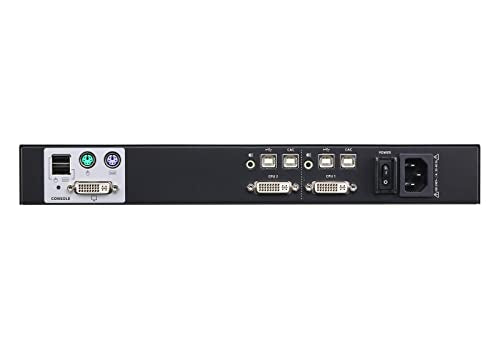 ATEN CS1182D - Conmutador KVM (2 Puertos USB, DVI, Seguro)