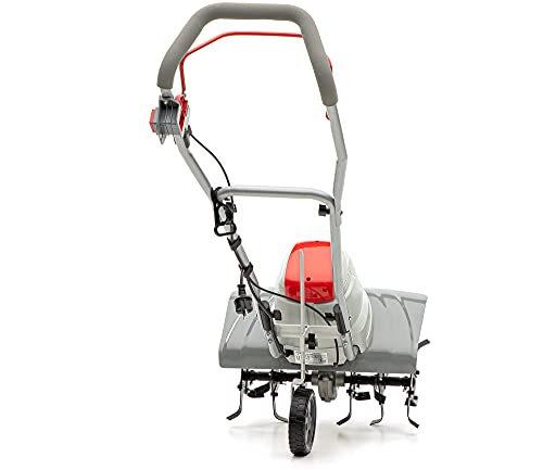 IKRA motoazada eléctrica motocultor cultivador Fem 1500, Ancho útil 17-45cm, 1500W, Incl. arado aporcador