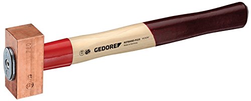 Gedore 622 H-2000 - Martillo de cobre ROTBAND-PLUS 2000 g