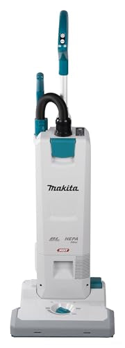 Makita VC010GZ Aspiradora Vertical sin escobillas, 3 Velocidades, Azul