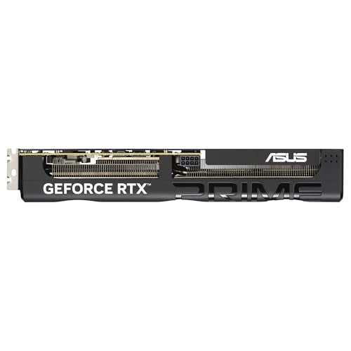 ASUS Prime GeForce RTX 5060 Ti 16GB GDDR7 OC Edition - Tarjeta gráfica preparada para SFF (PCIe 5.0, 16GB GDDR7, HDMI/DP 2.1, 2,5 Ranuras, Ventiladores Axial-Tech, Dual BIOS)