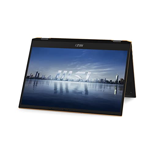 MSI Summit E13 FlipEvo A13MT-236ES - Ordenador portátil Convertible Táctil 13.4" FHD (Raptor Lake i7-1360P, 16 RAM, 1TB SSD, Iris Xe Graphics, Windows 11 Home Plus) Ink Black - Teclado QWERTY español