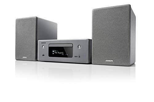 Denon Ceol/N10 - Microcadena con conexión en red, color gris