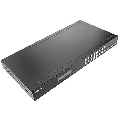 BeMatik - Compartidor Matrix 8x8 Conmutador matricial de vídeo HDMI 2.0 4K@60hz HDR (HB012)