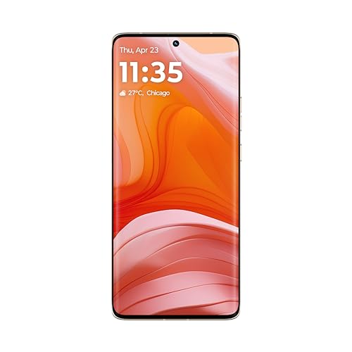 Motorola Edge 50, 24GB (12+12GB RAM Boost)/512GB, España, certificación Militar de Durabilidad, Pantalla 6,7" pOLED 1.5K, cámara 50MP y Zoom Optico 3X, Carga TurboPower de 68 W, Funda, Peach Fuzz