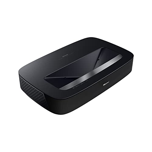 Hisense PL1SE - Laser Cinema PL1SE 4K 2023 - Proyector Smart TV 4K Tiro Ultracorto 80-120", Fuente láser, 2100 Lumens ANSI, Contraste 3000:1 Nativo, Dolby Vision-Atmos, Airplay, HDMI 2.1, Alexa