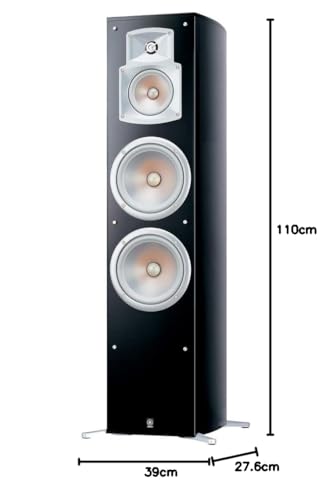 Yamaha NS-777 Piano Black - Altavoz de 100W, negro