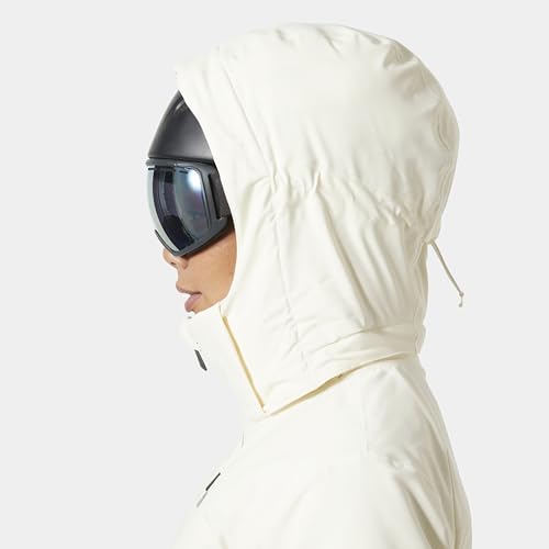 Helly Hansen W Adore Ins Rain Coat, Chaqueta De Esquí Para Mujer, Blanco (White), XL