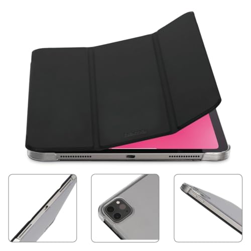 Hama Funda Plegable Transparente para Apple iPad Pro de 13" (2024), Color Negro