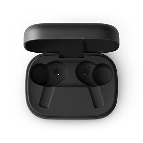 Bang & Olufsen Beoplay EX - Auriculares Inalámbricos Bluetooth In-Ear con Cancelación de Ruido y 6 Micrófonos, Hasta 20 Horas de Autonomía, Caja de Carga y Cable USB-C, Antracita negra