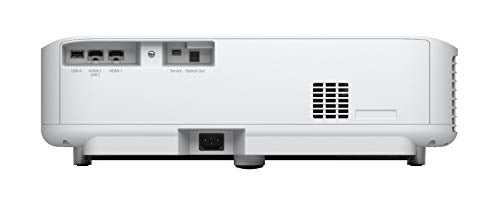 Epson EpiqVision Ultra EH-LS300W, TV Proyector Láser FullHD 1080p de UltraCorta Distancia con Android TV y Sonido by Yamaha