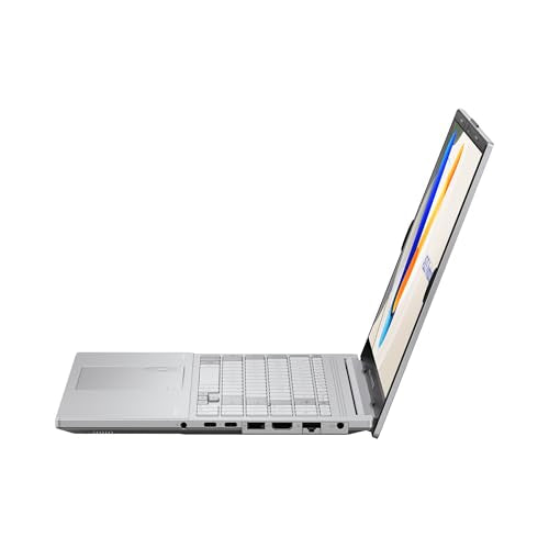 ASUS Vivobook Pro 15 OLED N6506MV-MA055W - Ordenador Portátil 15.6" 3K 120Hz (Intel Core Ultra 9 185H, 16GB RAM, 1TB SSD, NVIDIA RTX 4060 8GB, Windows 11 Home) Plata Fría - Teclado QWERTY español