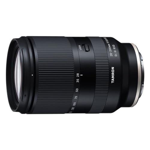 Tamron T83004 - Objetivo para Sony E-Mount (28-200 mm, F/2.8-5.6 Di III RXD)