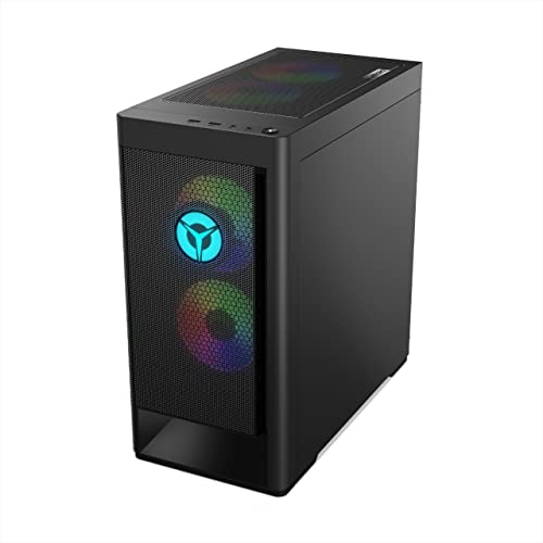 Lenovo Legion T5 Gen 7 - Ordenador de Sobremesa Gaming (Intel Core i7-12700F, 1TB SSD, RAM 16GB, NVIDIA GeForce RTX 3070-8GB, Sin Sistema Operativo) Negro - Teclado QWERTY Español