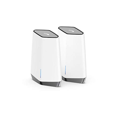 NETGEAR Orbi Sistema Mesh WiFi 6 Tribanda SXK80 - (1 router y 1 satélite) Cobertura de hasta 400 m²