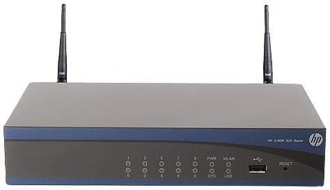 HP MSR920 2-Port FE WAN / 8-Port FE LAN / 802.11b/g - Router (10000 entradas, 7,3 BTU/h, De 100 a 240 V CA, 1,8 kg, De 0 a 45 °C, De 5 a 90%)