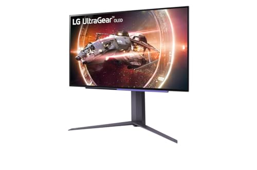 LG 27GS95QE-B.AEU - Monitor Ultragear OLED, 27", (2560x1440), 16:9, 1200000:1, 0,03ms, 240 Hz, G-Sync, FreeSync Premium Pro, Curvatura Óptima, Relación de Aspecto Ideal, Tecnología MLA+, Negro