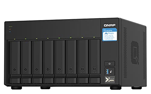 QNAP TS-832PX-4G Serveur NAS 8 Baies