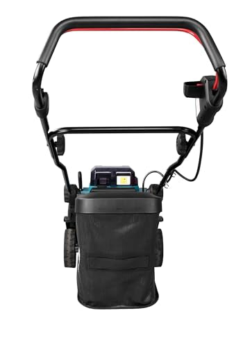 Makita DLM382PM2 - Cortacésped doble de iones de litio LXT de 18 V (36 V) de 38 cm con 2 baterías de 4,0 Ah y cargador de doble puerto