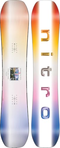 Nitro Tabla de Snowboard para Mujer OPTISYM BRD ´25, Freestyleboard, Asym Twin, CAM-out Camber, Urban