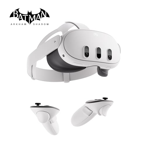 Meta Quest 3 512 GB — Las gafas Quest más potentes — Una increíble experiencia de realidad mixta — Llévate el juego Batman: Arkham Shadow y disfruta de 3 meses de prueba de Meta Quest+