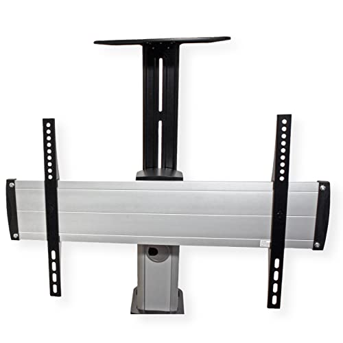ROLINE Soporte Enrollable para LCD/TV, Plata, hasta 50 kg