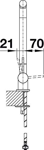 Blanco - Laressa-f cromo mando dcha