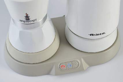Ariete 1344 Independiente - Cafetera (Independiente, Cafetera moka eléctrica, 0,25 L, 500 W, Blanco)