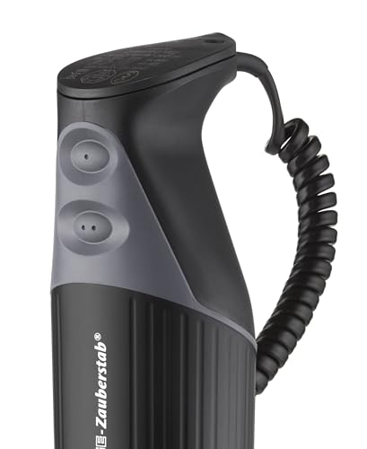 ESGE 98215 ESGE-Zauberstab M 200 - Batidora de mano para barbacoa, hasta 17.000 rpm, 200 W, con accesorio para picar, color negro