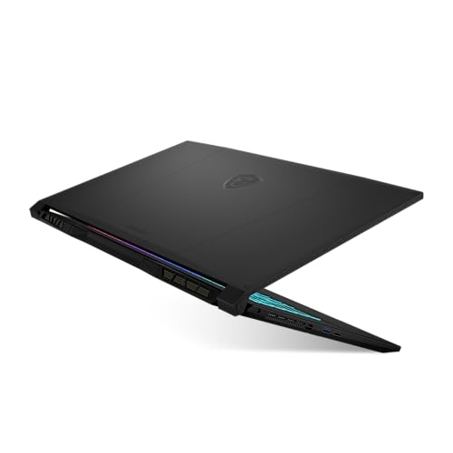 MSI Katana A17 AI B8VG-874XES - Ordenador portátil Gaming 17,3" QHD, 240Hz (AMD Ryzen 9 8945HS, 32GB RAM, 1TB SSD, RTX 4070, Free Dos) Black - Teclado QWERTY español