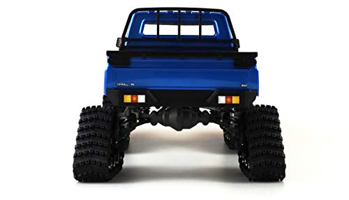 Amewi AMXRock RCX10TB 22458 - Escala de Arrastre (Escala 1:10, con piñones), Color Azul