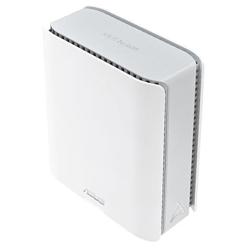 ASUS ZenWiFi BT8 2-Pack - WiFi 7 Mesh tribanda, 14 Gbps, Dos Puertos 2,5G, Seguridad y Control Parental incluidos, Smart Home Master SSIDs, 4G & 5G Mobile Tethering, Blanco