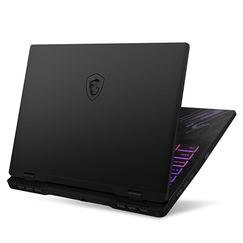 MSI Pulse 16 AI C1VFKG-006XFR Intel Core Ultra 7 155H Ordinateur portátil 40,6 cm (16") Quad HD+ 16 Go DDR5-SDRAM 1 a SSD NVIDIA GeForce RTX 4060 Wi-Fi 6E (802.11ax) Dos gratuit Noir
