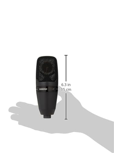 SHURE PGA27-LC - Micrófono de Condensador Cardioide, color Negro