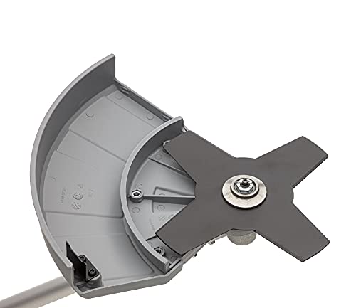 IKRA desbrozadora a Gasolina IBF 25-1 Incl. Bobina, Disco de 4 Puntas, Disco de 8 Puntas, Gafas de Seguridad y arnés