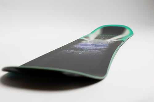 Nitro Tabla de Snowboard para Mujer Beauty BRD '25, Estilo Libre, Doble, Color Verde
