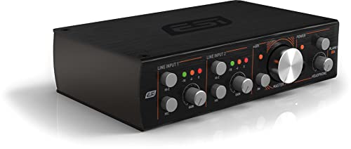 ESI planet 22x | Interface de audio Dante profesional con 2 entradas / 2 salidas