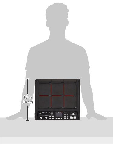 Pad de sampleo de percusión Roland SPD-SX — Exclusivo concepto de pad de sampleo, 4 GB de memoria interna, negro
