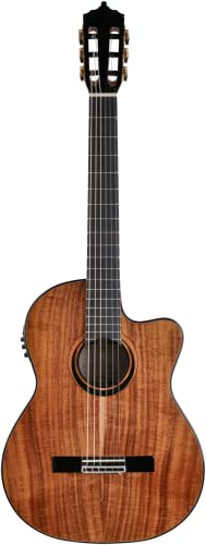 ARTESANO Guitarra de concierto, Nuevo Koa Cut, eSonido Preamplificador