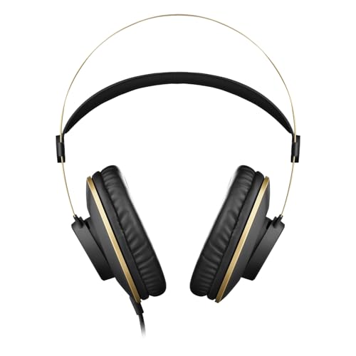 AKG K92 Closed Back - Auriculares de diadema cerrados (200 mW, 32 Ohmios, 113 dB, 3 m), color negro