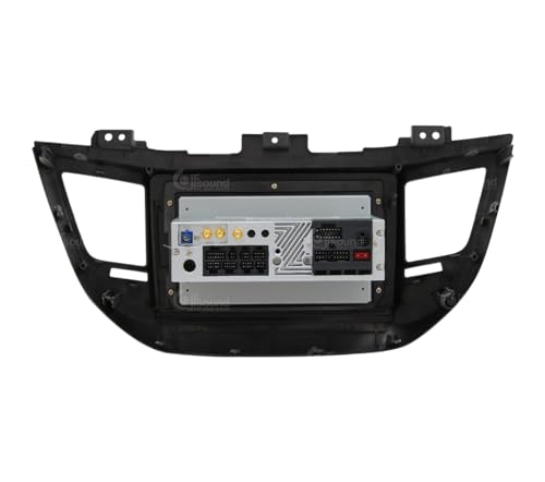 Radio de Coche para Hyundai Tucson Negro (con navegación y cámara de visión Trasera de Serie) Android GPS Bluetooth WiFi USB Dab+ Touchscreen 9" 8core Carplay AndroidAuto