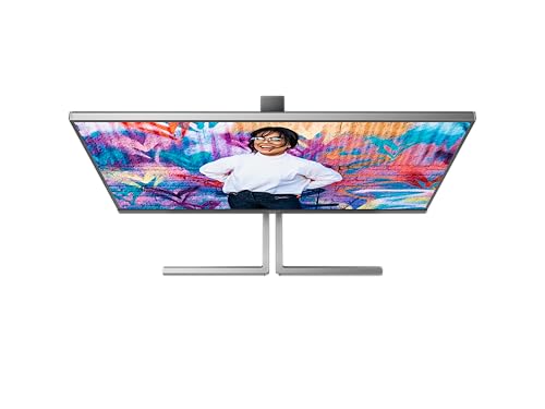 AOC U32U3CV - Monitor UHD Nano IPS de 32 Pulgadas, Altura Regulable, Altavoces, HDR400 (3840x2160, 60 Hz, 4K, 2X HDMI, DisplayPort, USB-C (96W PD), USB Hub) Negro