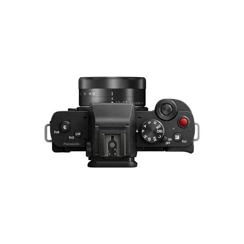 Panasonic Lumix DC-G100DKEGK Cámara Micro Cuatro Tercios Sin Espejo con Lente Lumix G Vario F3.5-5.6, 20.3MP, Vídeo 4K 30p y FHD 60, Cámara Vlogging, Monitor Ángulo Libre, USB-C, Negro
