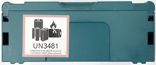 Makita batería Tijeras de hojalatero (18,0 V, en MAKPAC con 2 baterías 4,0 Ah + Cargador, DJS161RTJ 280 wattsW, 18 voltsV